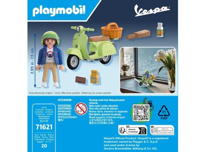 PLAYMOBIL® 71621 Vespa 150 Sprint Veloce, světle zelená