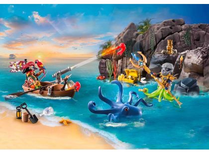 PLAYMOBIL® 71636 adventní kalendář Piráti - Poškozený obal