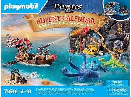 PLAYMOBIL® 71636 adventní kalendář Piráti - Poškozený obal