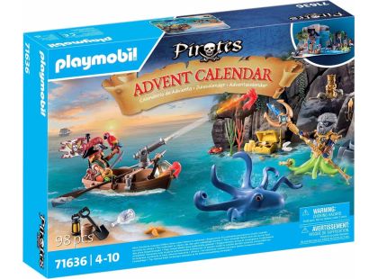 PLAYMOBIL® 71636 adventní kalendář Piráti - Poškozený obal