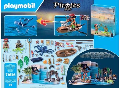 PLAYMOBIL® 71636 adventní kalendář Piráti