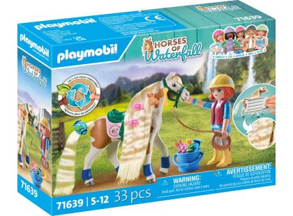 PLAYMOBIL® 71639 Ellie & kůň s krepovačkou