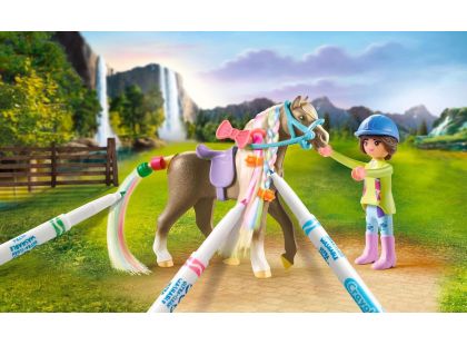 PLAYMOBIL® 71640 Kreativní sada s koněm a tužkami