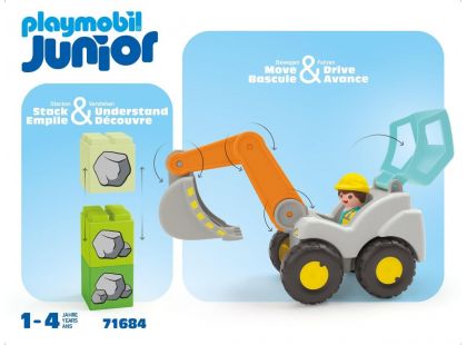 PLAYMOBIL® 71684 Junior Lžícový bagr