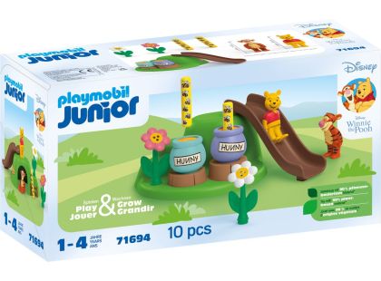 PLAYMOBIL® 71694 Junior & Disney: Včelí zahrada Medvídka Pú a Tygříka