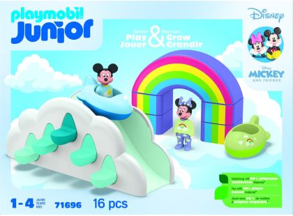 PLAYMOBIL® 71696 Junior & Disney: Obláčkový domek Mickeyho a Minnie