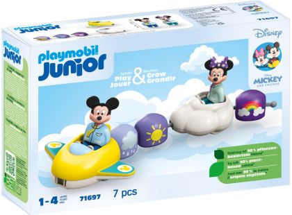 PLAYMOBIL® 71697 Junior & Disney: Let Mickeyho a Minnie v oblacích