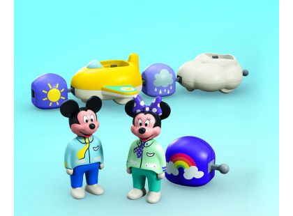 PLAYMOBIL® 71697 Junior & Disney: Let Mickeyho a Minnie v oblacích