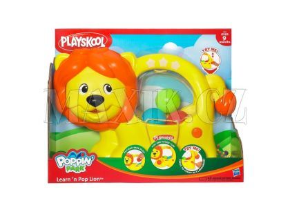 Playskool Interaktivní lvíček s vyskakujícími míčky