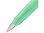 Plnicí pero s hrotem M STABILO EASYbuddy Pastel mentolová 1 ks vč. bombičky s modrým zmizíkovatelným inkoustem 3