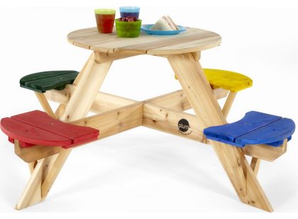 Plum Products Dřevěný piknikový stůl se stoličkami
