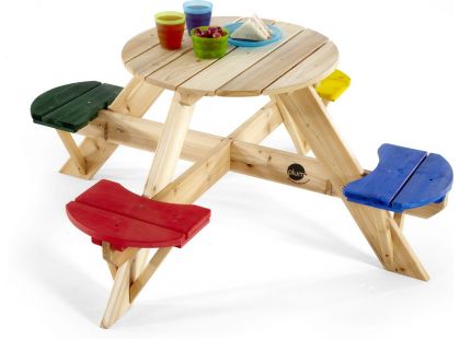 Plum Products Dřevěný piknikový stůl se stoličkami