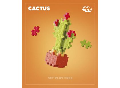 Plus-Plus Kytky Kaktus