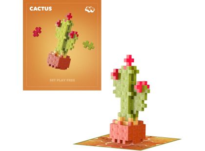 Plus-Plus Kytky Kaktus