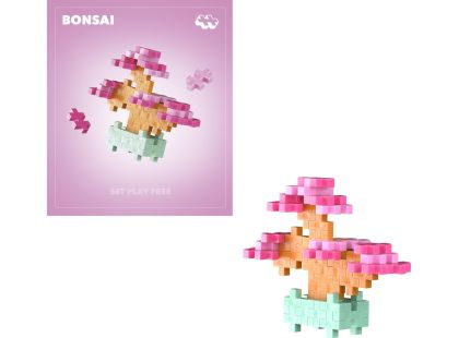 Plus-Plus Kytky Růžová bonsaj