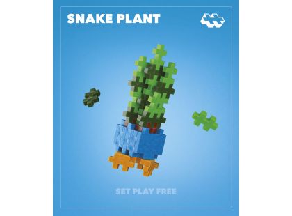 Plus-Plus Kytky Snake Plant