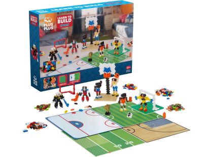 Plus Plus Nauč se stavět - Sporty 600 dílků - Poškozený obal