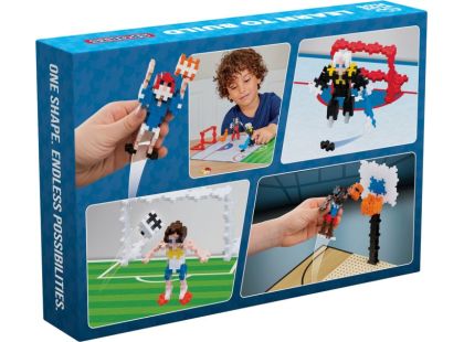 Plus Plus Nauč se stavět - Sporty 600 dílků - Poškozený obal