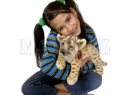 Plyšová lvice ležící 48cm