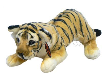 Plyšový tygr ležící 48cm