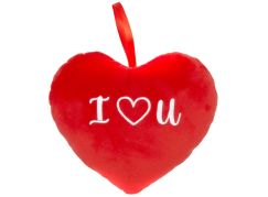 Plyšové Valentinské srdce 22 cm