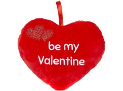 Plyšové Valentýnské srdce 33 cm