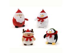 Plyšové Vánoční figurky mačkací Squishy  20 cm