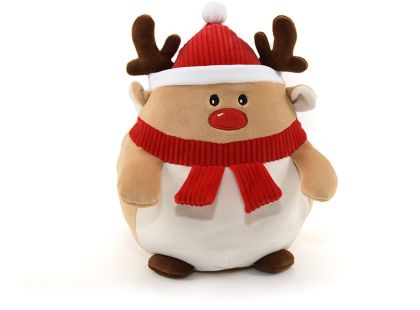 Plyšové Vánoční figurky mačkací Squishy  20 cm