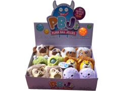 Plyšové zvířátko mačkací s kuličkami ovečka