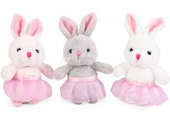 Alltoys Plyšový králíček v baletní sukýnce 15 cm