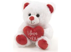 Plyšový medvídek se srdíčkem 20 cm