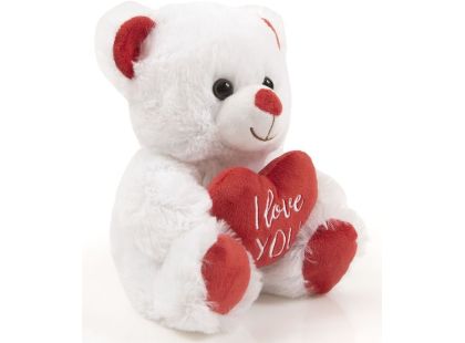 Plyšový medvídek se srdíčkem 20 cm