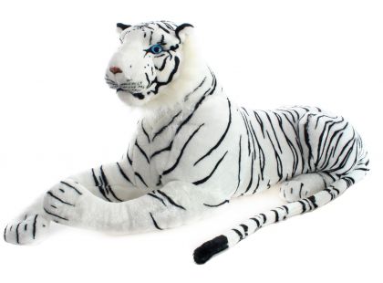 Plyšový Tygr bílý 110 cm