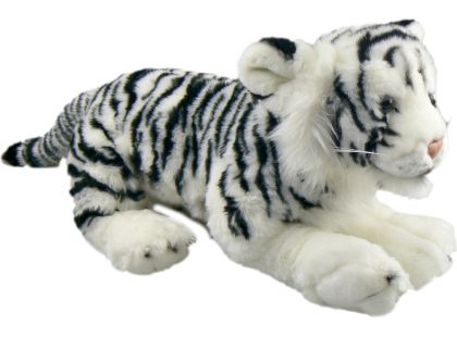 Plyšový Tygr bílý 41cm