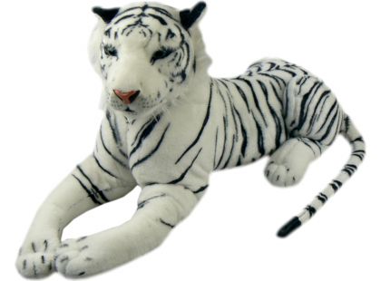 Plyšový Tygr bílý 54cm