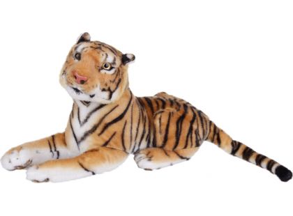 Plyšový tygr hnědý střední 38 cm