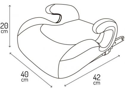 Podsedák MoMi VENKO Isofix I-Size růžový