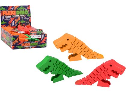 Pohyblivý Flexy Dino T-Rex 13 cm