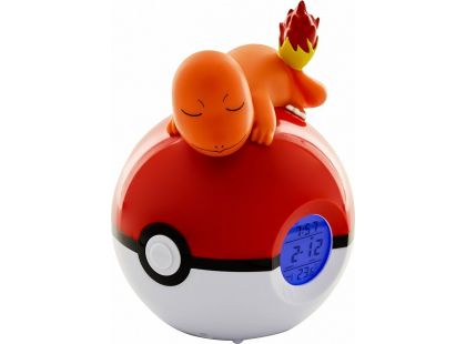 Pokémon Budík Charmander & PokeBall