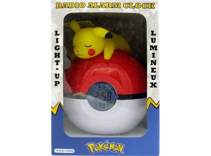 Pokémon Budík Pikachu & PokeBall