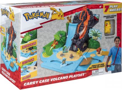 Jazwares Pokemon Carry Case Volcano  Hrací set