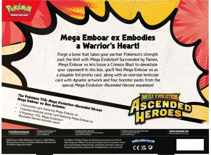 Pokémon TCG: ME02.5 Ascended Heroes - ex Box - Poškozený obal
