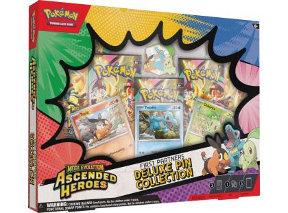 Pokémon TCG: ME02.5 Ascended Heroes - First Partner Deluxe Pin Collection
