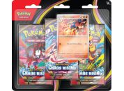 Pokémon TCG: ME04 Chaos Rising - 3 Blister Booster - Poškozený obal