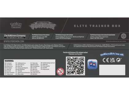 Pokémon TCG: ME05 Pitch Black - Elite Trainer Box - Case