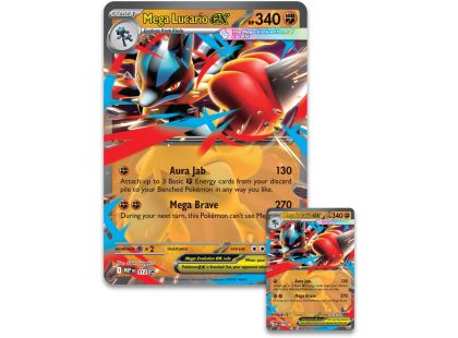 Pokémon TCG: Mega Lucario ex Figure Collection