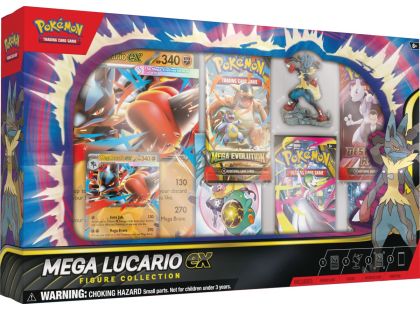 Pokémon TCG: Mega Lucario ex Figure Collection