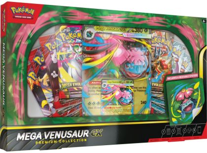 Pokémon TCG: Mega Venusaur ex Premium Collection - Poškozený obal