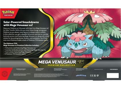 Pokémon TCG: Mega Venusaur ex Premium Collection - Poškozený obal
