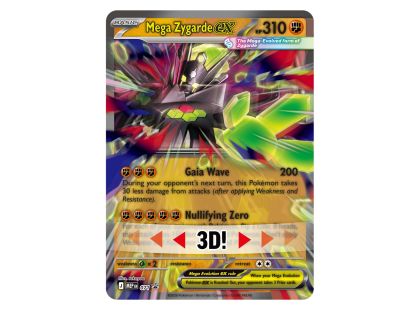 Pokémon TCG: Mega Zygarde ex Premium Collection - Poškozený obal